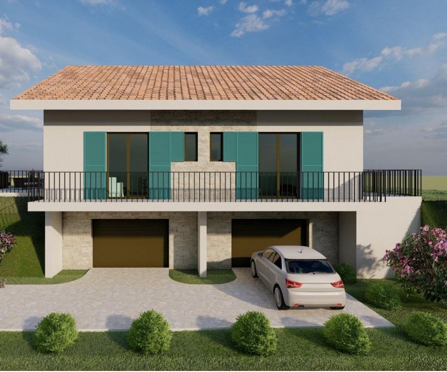 Building Plot of 303 m² with Permit and Design, Gošići, Luštica