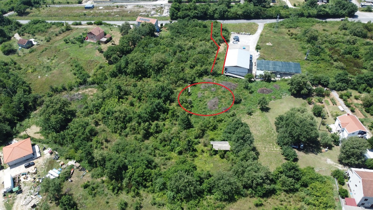 Flat Urbanised Plot with Access Road, Radanovići, Kotor