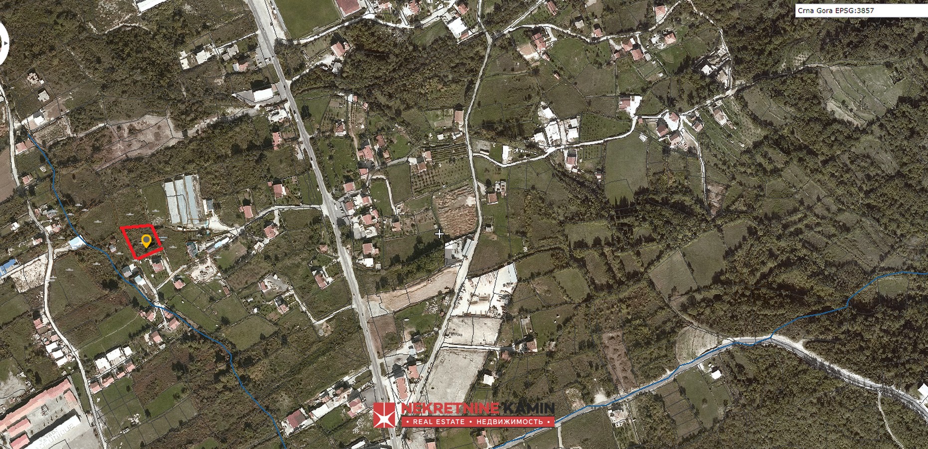 Urbanised Building Plot of 1,716 m², Sutvara, Radanovići, Kotor