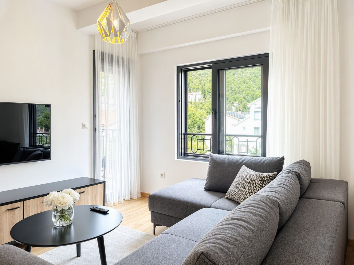 Modern One-Bedroom Apartment in a New Building with Two Lifts, Adok, Budva