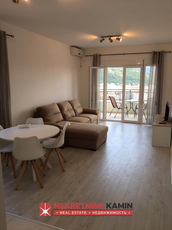 One-Bedroom Apartment with Terrace and Sea View, Dubovica, Budva