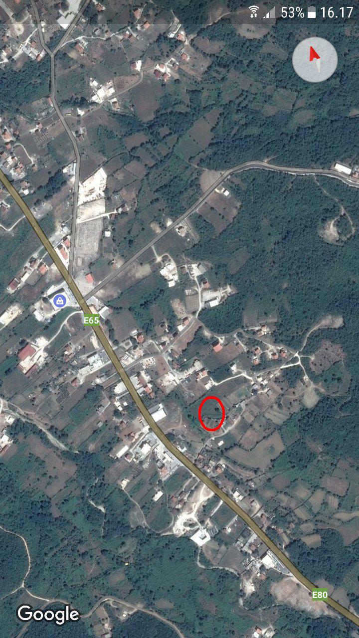 2044 m² Plot with Two Urban Parcels, Radanovići, Kotor