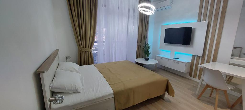 Elegantly Furnished Studio Apartment of 26 m² on the Sixth Floor, Bečići, Budva