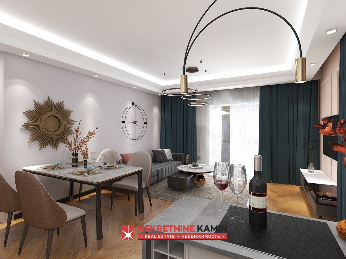 One-Bedroom Apartments and Studios in the Luxury Torre a cona Building, Sutomore