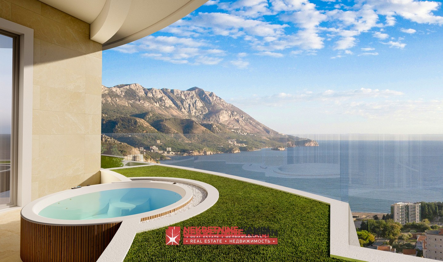 New Complex of Modern One- and Two-Bedroom Apartments, Bečići